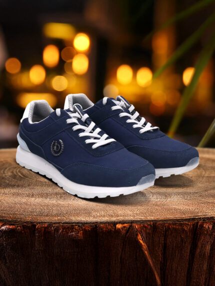 bugatti Atus Dark Blue Comfort Sneakers